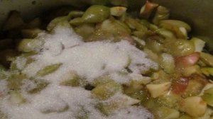 Конфитюр из яблок и диких груш