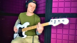 Чёрный Обелиск - Стена (guitar - bass cover)