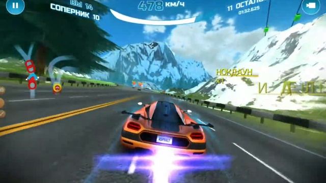 Игра Asphalt Nitro смотреть онлайн