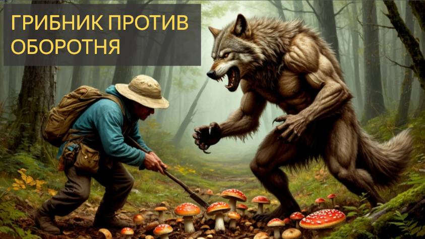 Грибник против оборотня (Мистическая история)