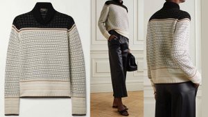 Жаккардовые узоры, ромбы и полоски. Яркие и стильные модели от LORO PIANA