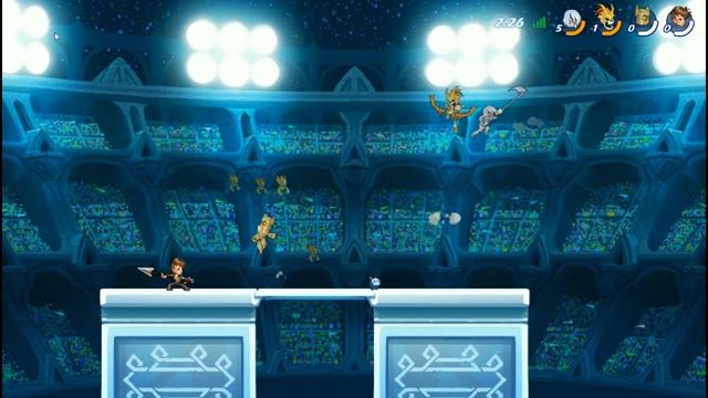 Играем в Brawlhalla за персонажа KOR Часть#1 смотреть онлайн
