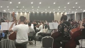 Репетиция ВЮСО в рамках Большого зимнего фестиваля в Сочи 15.02.24