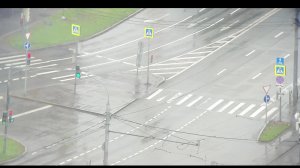 Перекресток и пешеходный переход