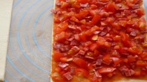 Слойки пицца