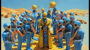 Shades of the Cybernetic Sands | AI-Generated Video 393