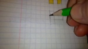 Как нарисовать по клеточкам звёздочку