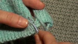 Урок 3. Боковой шов по лицевой и изнаночной глади