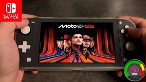 MotoGP 25 Nintendo Switch Lite Gameplay - FPS Monitor