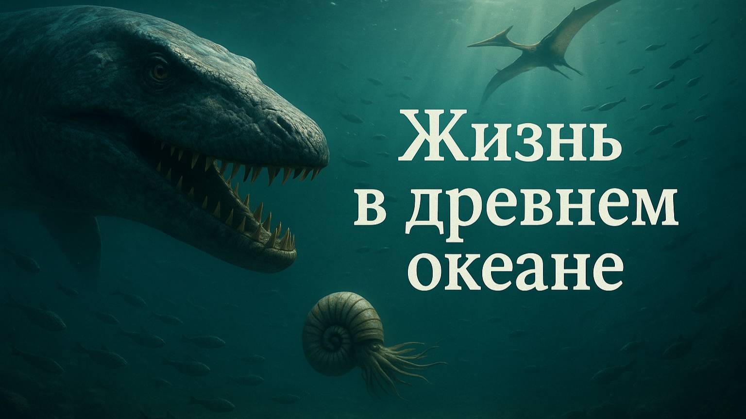 🌊 ЖИЗНЬ В ДРЕВНЕМ ОКЕАНЕ | 66 миллионов лет назад