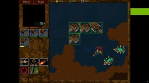 Играю в Warcraft II -первая попытка не удачная, долго не играл