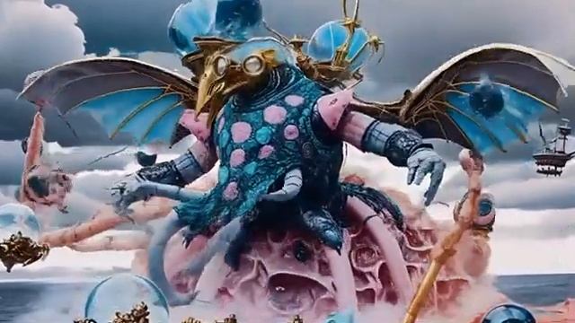 Interstellar Spectacle: Winged Wonders Awaken - AI Film Scenes 410