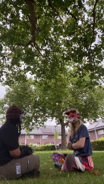 Harpy Hare with my therian friend!! #furry #quadrobics #therian#antizoo #therianpride #raccoon #fox смотреть онлайн