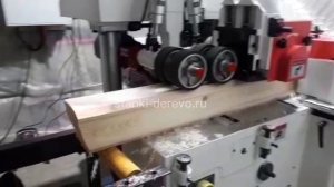 PLANEX 421 BIG - самый недорогой четырехсторонний станок с литой станиной для профилирования бруса