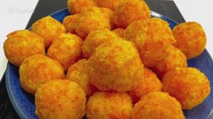 Конфеты-пирожное из моркови!И красиво, и аппетитно!