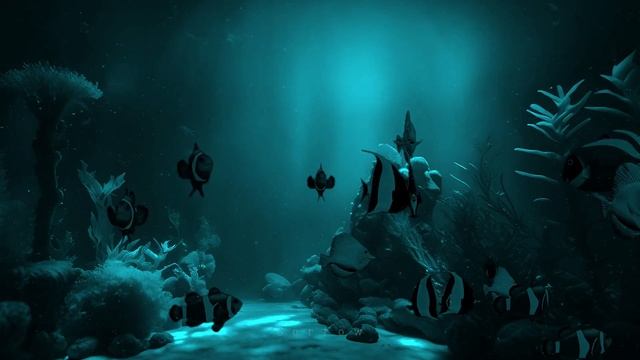 Acquarium  Dark Ambience Journey, ASMR, Water Sound, Drone (1)
