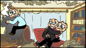 Псих И док в кабинете