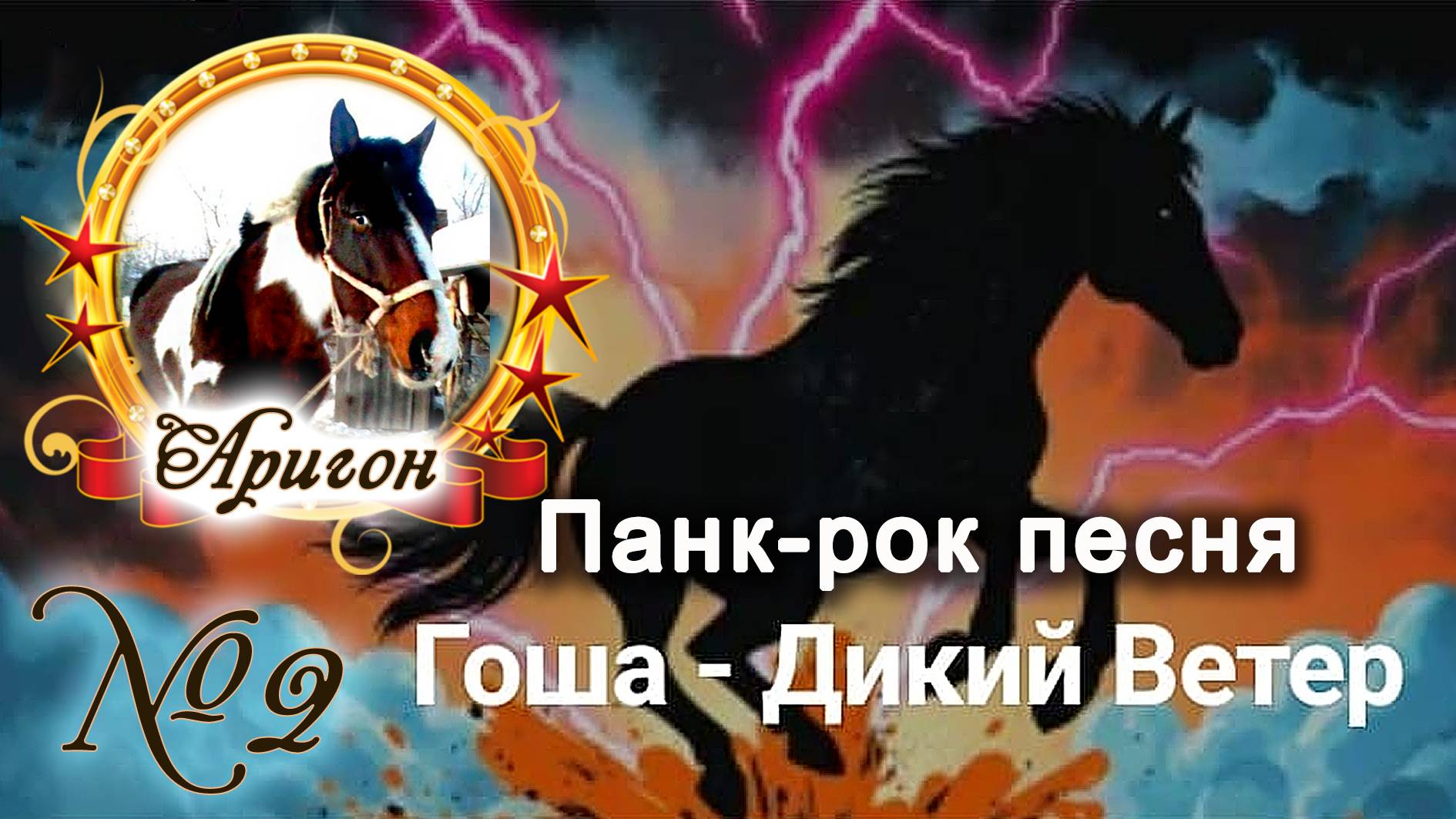 Гоша - Дикий Ветер / Песня про пегого жеребца производителя
