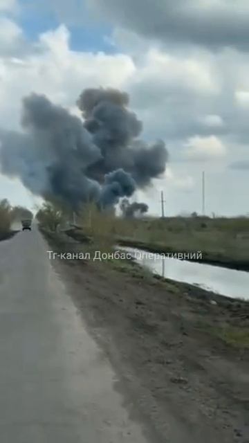 💥🏴⚡Видео взрывов в районе Новопавловки Днепропетровской области.