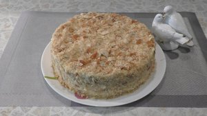 Торт Ленивый Наполеон на скорую руку. Вкусно! Быстро! Гости в восторге!