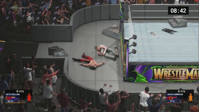 АДМИНЫ AGT В ИГРЕ - WWE 2K19|Seth Rollins vs. Dean Ambrose (IRON MAN MATCH HIGHLIGHTS) WrestleMania