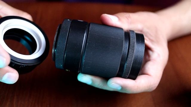 Переходное кольцо M42-EOSM для объектива с креплением M42 и креплением EF-M // РАСПАКОВКА