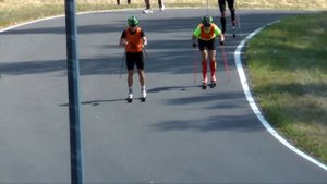 Чемпионат РБ по лыжероллерам классический спринт 22 августа 2015