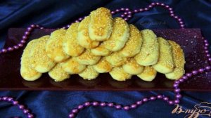 Медово-кунжутное печенье