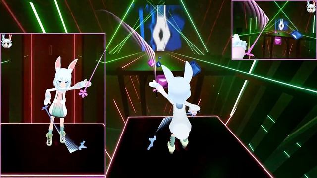 [Beat Saber]「Q」 - Calliope Mori x Gawr Gura x DECO*27 смотреть онлайн