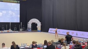 Алиса Колодий, булавы. Музыка для художественной гимнастики
