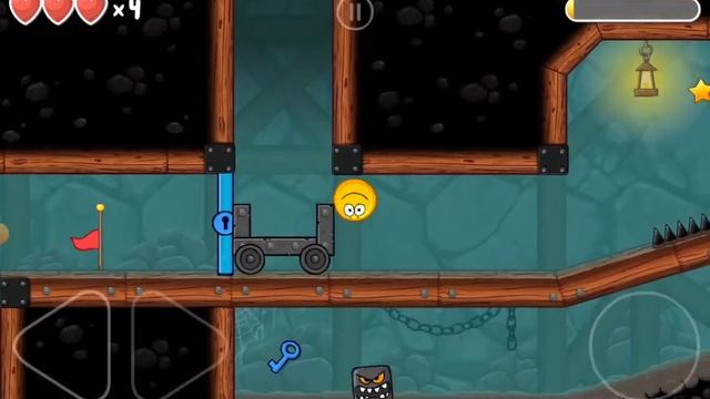 🙂 КРАСНЫЙ ШАРИК #8 (Red Ball4) |Подземные ходы| МУЛЬТИК игра для ДЕТЕЙ #красныйшар #мультикигра
