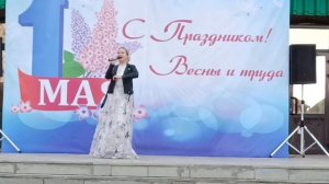 С праздником 1 мая!!! Выступает Елена Доронина, Краснокамский район .