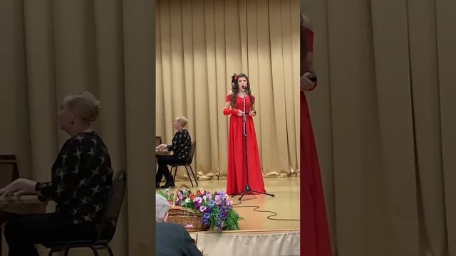 П. Сарасате "Черный веер" исп. Стеблина Елена конц. Александрова Елена