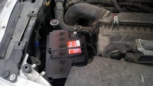 Замена аккумулятора Dodge Caliber