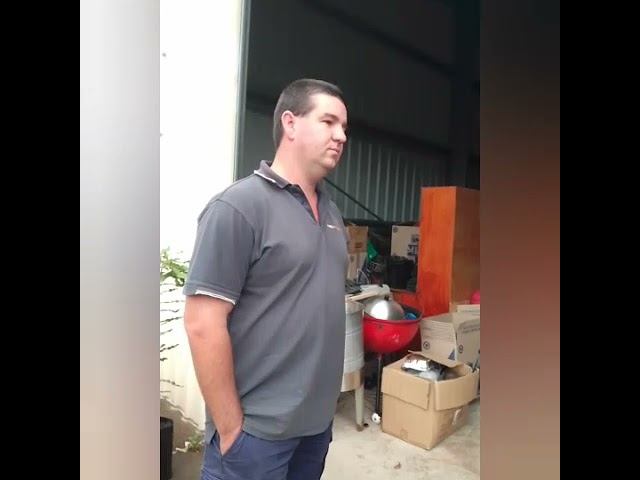 Gilburri collects property after being forced off sacred Kabi site Djaki Kundu