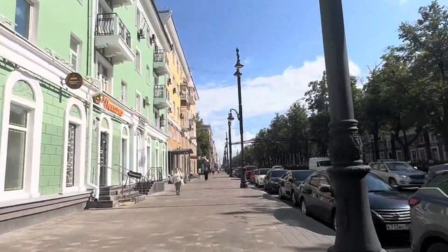 Немного улиц Перми #пермькрасивая #обзор #travel #лето #пермьактивная