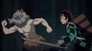 Смешные моменты с Иноски (Клинок рассекающий демонов)