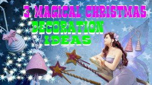3 Magical Christmas Decoration Ideas| Paper craft Ideas | Creative Ideas  | ИГРУШКИ на ёлку