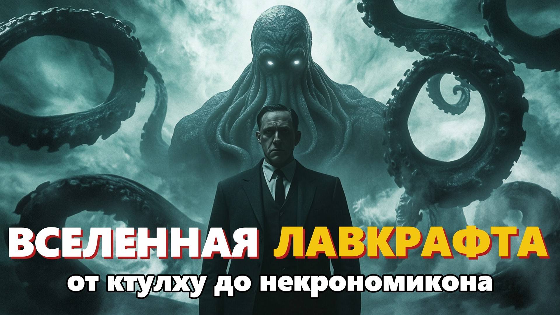 Говард Лавкрафт 🐙 Тайны Космического Ужаса / Бестиарий / Лекция Для Сна🌌
