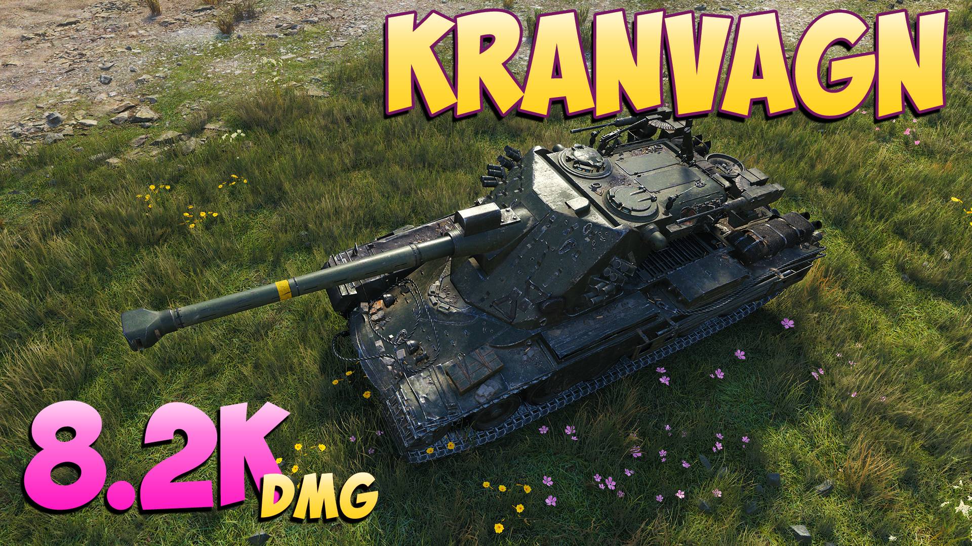 Kranvagn - 4 Фрагов 8.2K Урона - Верный! - Мир Танков