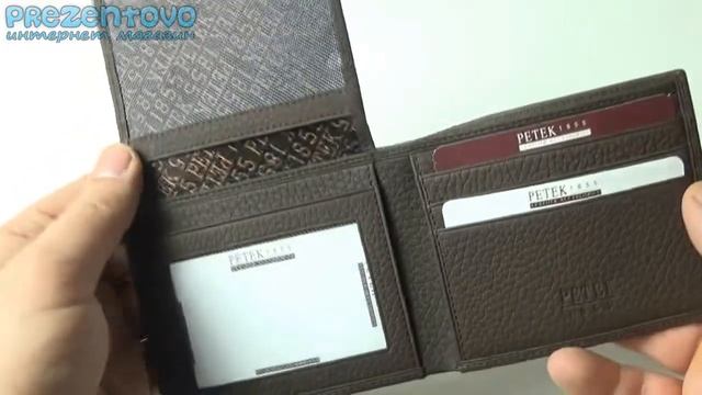Портмоне мужское Petek 299-234-02 смотреть онлайн