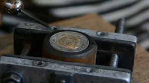 Вальцовка монеты