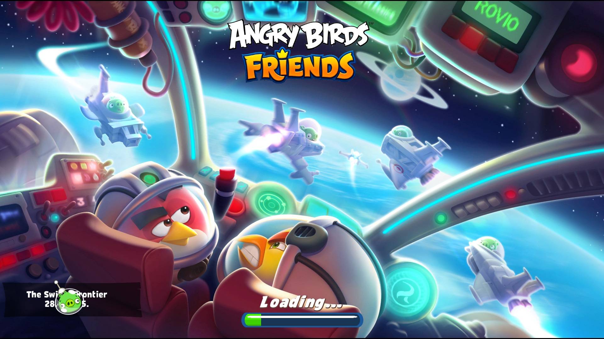 Angry Birds Friends. The Swinal Frontier 8 (01.05.2025). 3 звезды. Прохождение от SAFa
