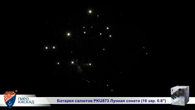 Батарея салютов PKU873 Лунная соната 16 зар 0 8 смотреть онлайн