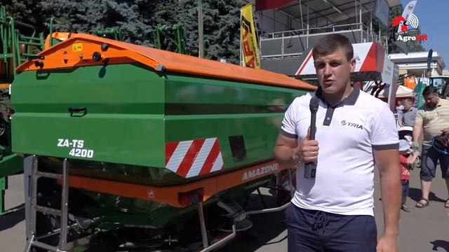 Обзор техники AMAZONE, APV,  KRONE от "ТРИА" на АГРО 2018