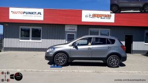 Nissan Qashqai All Mode 4x4-i против Suzuki S-Cross All Grip - диагональный тест на роликах
