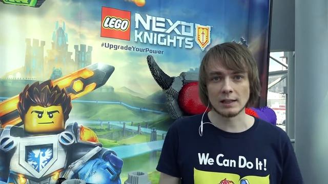 LEGO NEXO KNIGHTS - Репортаж с NY Comic Con