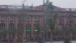 Ленинградский проспект (вид из авто) / Отель "Советский" /  Москва
