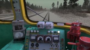 Trainz 2012 Отправление из кабины тепловоза ТЭП60