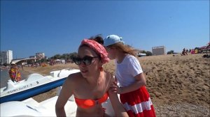 Крым Орловка - БОМБИЧЕСКИЙ пляж - ЛУЧШИЕ пляжи Крыма